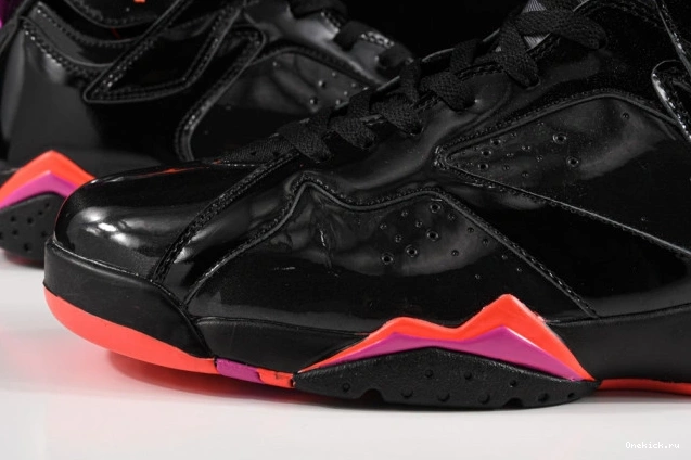 One Kick Patent 7 Jordan Air Retro 313358-006 Black 0723